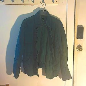Teal Free People Jacket
